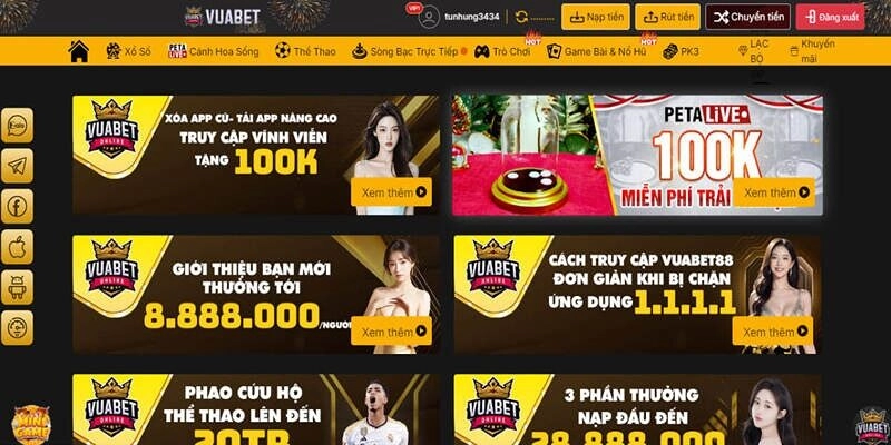 Tổng quan nạp tiền vuabet