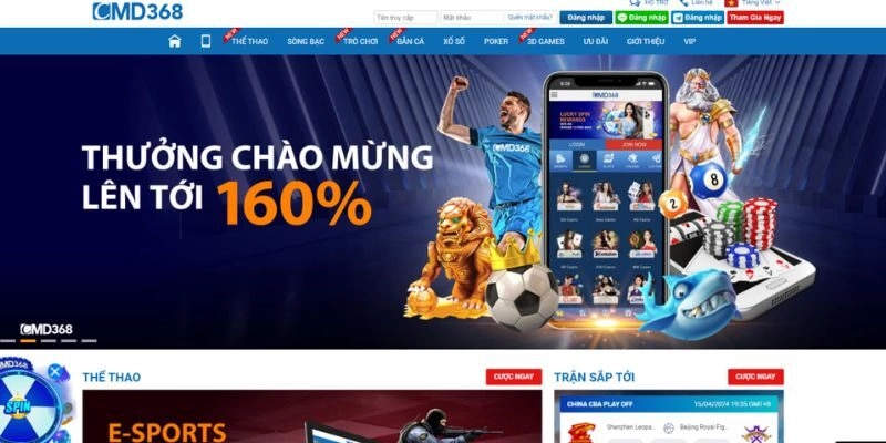 Một số các bộ môn đặc sắc tại CMD368 Vuabet